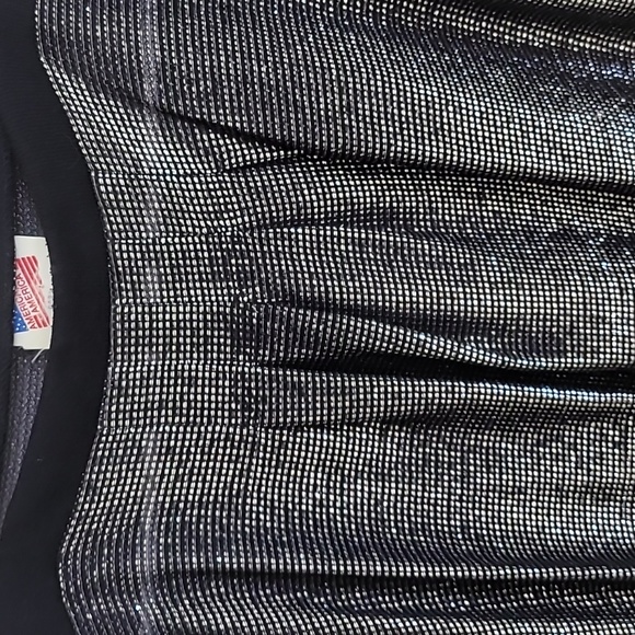 Vintage Metallic Sparkle Top size L - Picture 6 of 7